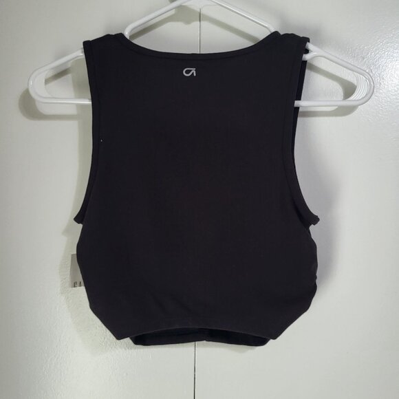 GapFit Powermove Ruched Sports Bra Black SZ XS - Picture 6 of 10